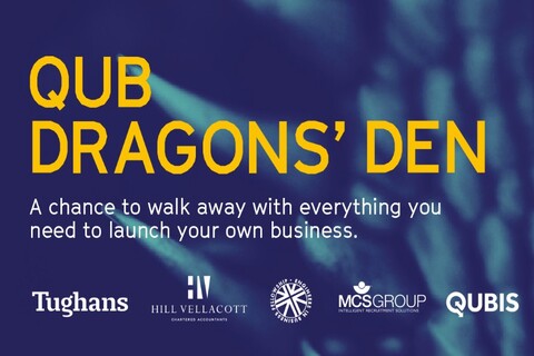 QUB Dragon's Den banner
